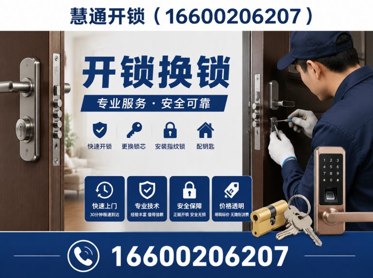 河西区慧通开锁展示图
